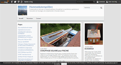Desktop Screenshot of hommedutempslibre.fr