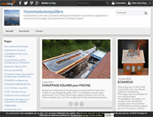 Tablet Screenshot of hommedutempslibre.fr